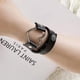 thumbnail image 4 of Gargantilla sexy para mujer Collar Amor Corazón Collar Cuero Gótico Punk oso de fresa Electrónica, 4 of 4
