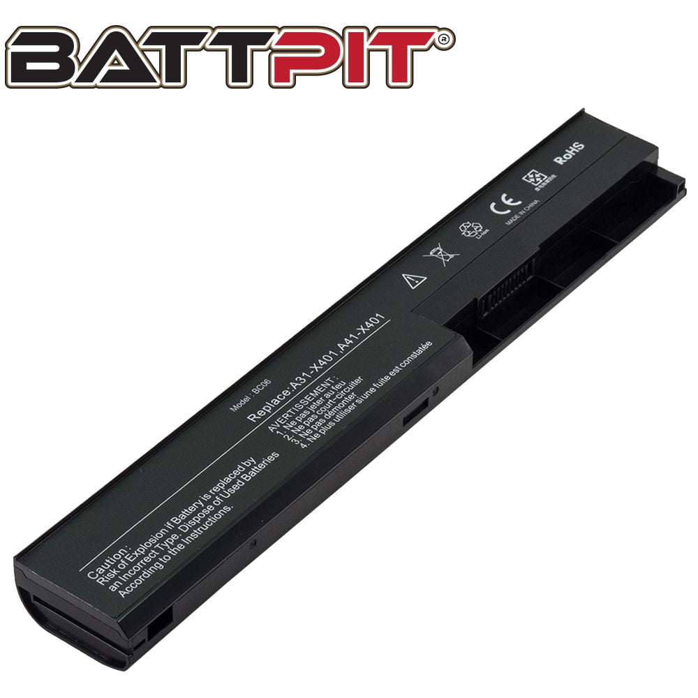 BattPit Laptop Battery Replacement for Asus X501ARH31, A31X401, A32