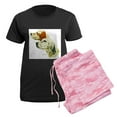 thumbnail image 5 of CafePress - English Setter Pajamas - Women's Short Sleeve Print T-Shirt and Pants Dark Cotton Pajama Set, 5 of 7