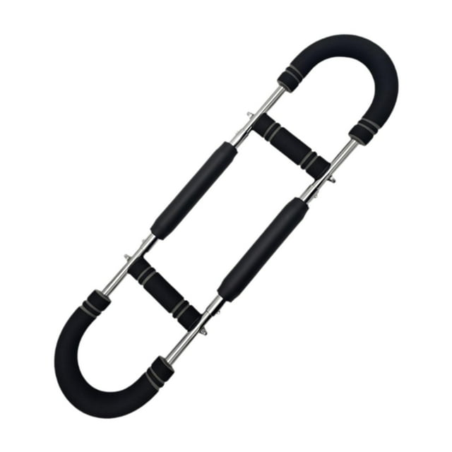 Entrenador de brazo de brazo tortonado entrenador de fuerza portátil de brazo ajustable equipo de entrenamiento de entrenamiento de para bíceps Negro gris 40 kg