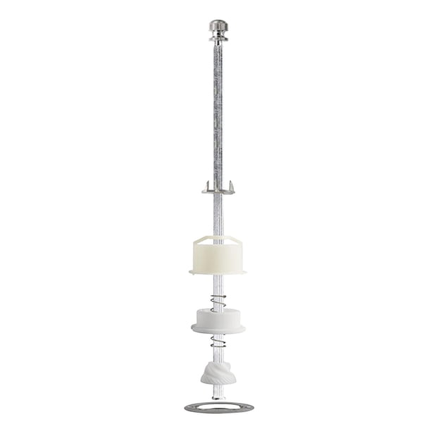 Molinillo de pimienta manual para el hogar, con núcleo de aluminio y poste 8in