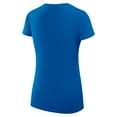 thumbnail image 3 of Women's G-III 4Her by Carl Banks  Royal Chicago Cubs Filigree Team V-Neck Fitted T-Shirt, 3 of 3