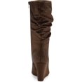 thumbnail image 3 of INC Womens FLORELLE Slouch Rhinestone Mid-Calf Boots, 3 of 3