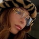 thumbnail image 2 of Gafas de sol retro sin montura para hombre y mujer, de metal, estilo steampunk, sin marco, modernas, con protección UV400., 2 of 6