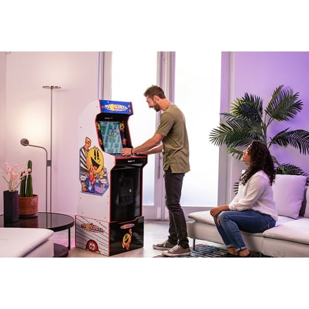 Arcade1Up - Bandai Namco Pac-Mania Legacy Edition Arcade with Riser & Lit Marquee - Multi
