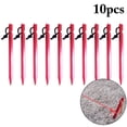 thumbnail image 1 of Bangcool Tent Stake Aluminum Alloy Portable Tent Peg Tent Accessories with String, 1 of 10