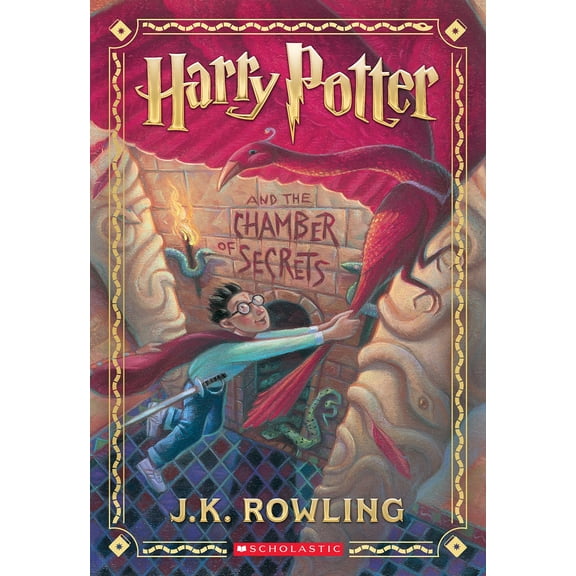 Harry Potter and the Chamber of Secrets (Stenciled Edges) (Harry Potter, Book 2) (Paperback)
