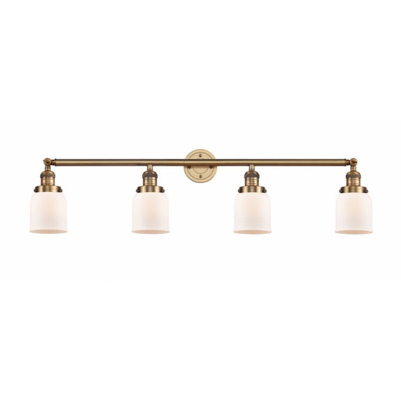 Innovations Lighting - Bell - 4 Light Bath Vanity In Industrial Style-9.75