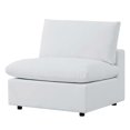thumbnail image 1 of Lounge Sofa Middle Chair, Sunbrella, White, Fabric, Modern Contemporary, Outdoor Patio Balcony Cafe Bistro Garden Furniture Hotel Hospitality, 1 of 8