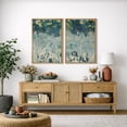 thumbnail image 2 of Framed Canvas Wall Art Set of 2 Vintage Trees Landscape Prints for Living Room Decoration - 24"x36"x2 NATURAL, 2 of 8