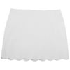 Coral Bay Petite Solid Scalloped Skort X-Large Petite White