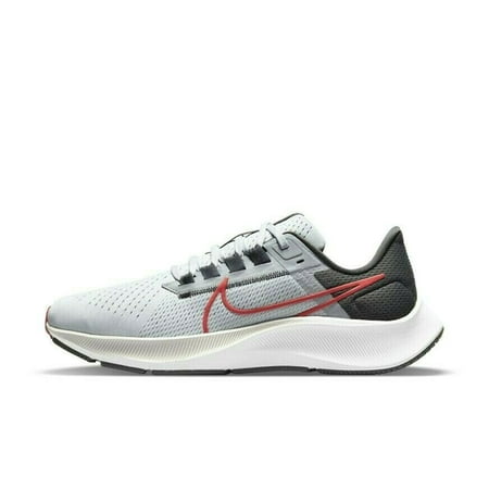 Men's Nike Air Zoom Pegasus 38 Pure Platinum/Chile Red (CW7356 004) - 7.5