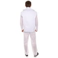 thumbnail image 6 of HPO Adult Men's Animated Movie Supervillain Costume, White Halloween Costume, 6 of 9