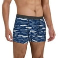 thumbnail image 5 of Men's Boxer Briefs, Ornamental Fish Soft Comfy Mens Underwear Boxer Briefs Breathable With Widen Waist, 5 of 7