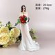 thumbnail image 1 of Figura de una pieza de 23,5 cm, ramo de dibujos animados de Anime, vestido de boda, muñeca emperatriz, adorno de juguete, 1 of 5