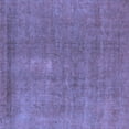 thumbnail image 1 of Ahgly Company Indoor Square Oriental Blue Industrial Area Rugs, 8' Square, 1 of 4