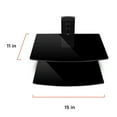 Ematic Adjustable 2 Shelf for DVD Player, Cable Box, with HDMI Cable