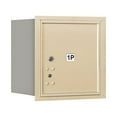 thumbnail image 4 of Salsbury Industries Recessed Private Aluminum 1 Unit 4C Horizontal Parcel Locker, 4 of 4