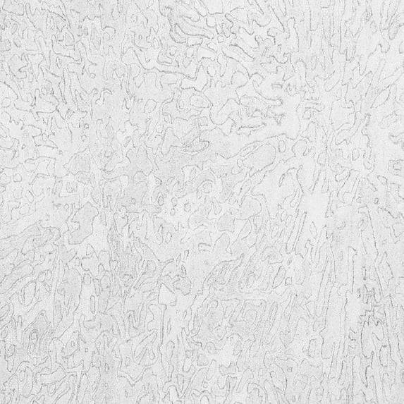 Ahgly Company Indoor Square Solid Gray Modern Area Rugs, 8' Square