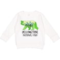 thumbnail image 2 of Inktastic Yellowstone National Park Mountains and Bear Shape Toddler Sweatshirt, 2 of 4