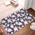 thumbnail image 6 of Bingfone Leaves Flower Door Mat 16"x24" Front Entrance Non-Slip Low Profile Washable for Entryway, 6 of 7