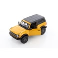 thumbnail image 2 of 2021 Ford Bronco Badlands, Yellow - Showcasts 37530 - 1/24 Scale Diecast Model Car (1 Car, No Box), 2 of 5