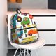 thumbnail image 5 of Disketp Transports with Animals Mochila Ligera Clásica con Múltiples Bolsillos, Mochila Casual para Hombre y Mujer, Ideal para Escuela, Trabajo y Viajes, 5 of 6