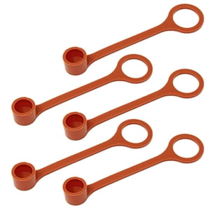 Binwennn 5PCS Rubber Blow Off Caps for Ansul 2 and Hood Systems Flexible Drill Bit for Wire Broken Key Extractor Rechargeable Screwdriver Cordless Solid Drill Bit Acrylic Drill Bits Thread Drill Bit