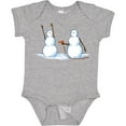 thumbnail image 3 of Inktastic Snowman Stickup with Hairdryer Boys or Girls Baby Bodysuit, 3 of 5