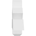 thumbnail image 3 of 48"W x 12"H x 4"D x 4"F, 6/12 Pitch, Kennewick Architectural Grade PVC Gable Bracket, 3 of 8