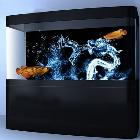 48''x16'' Water Dragon Aquarium Background HD Fish Tank Landscape  Decoration | Walmart Canada