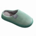 thumbnail image 5 of ZELAND Couple Plush Winter House Slippers - Thick Sole, Anti-slip, Warm Indoor Cotton Slippers for Women and Men, 5 of 5