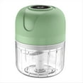 thumbnail image 1 of Picadora de Eléctrica, Miniprocesador de Alimentos Recargable por USB, Picadora de Eléctrica de 250 Ml, Picadora de Verduras Portátil A, 1 of 5