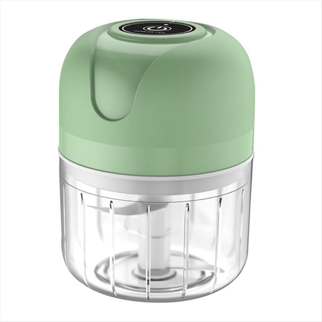 Picadora de Eléctrica, Miniprocesador de Alimentos Recargable por USB, Picadora de Eléctrica de 250 Ml, Picadora de Verduras Portátil A