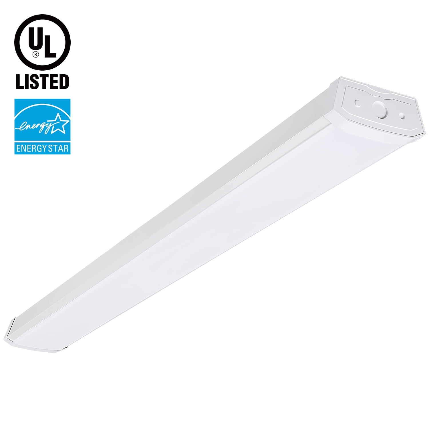 LEONLITE 4FT Wraparound LED Shop Light, UL & Energy Star Listed