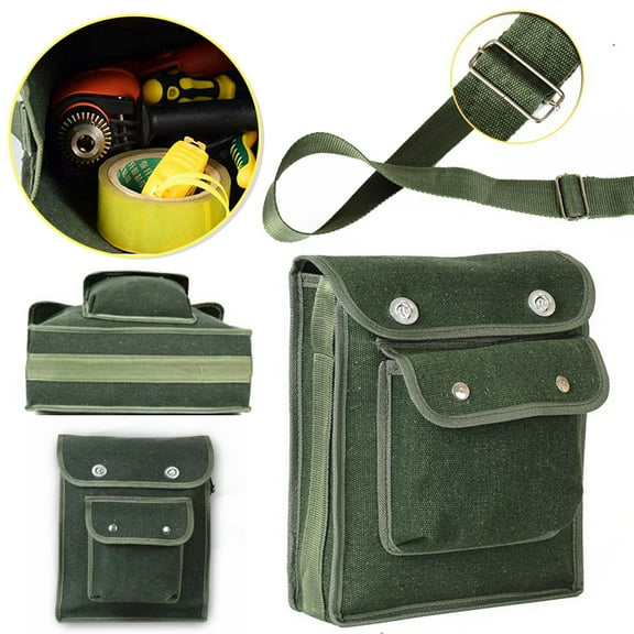 POINTERTECK Men'S Military Canvas Messenger Shoulder Sling School Belt Crossbody Travel Hiking Bag Satchel