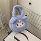 thumbnail image 1 of Bolso de mano Kawaii Sanrio Hello Kitty Kuromi, Cartera de felpa, Melody Cinnamoroll Pocketbook, mochila de peluche suave, juguetes para niñas, 1 of 4