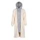 thumbnail image 5 of Abrigos de invierno para mujer, chaquetas de piel sintética, suaves, de gran tamaño, prendas de vestir cálidas para otoño, abrigo informal para salir , beige L Salvador Abrigos de invierno para mujer, 5 of 10