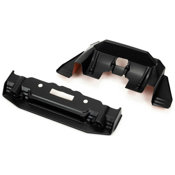 ARRMA FELONY Painted Splitter And Diffuser Black/Orange ARA410010 Car/Truck  Bodies wings & Decals