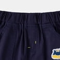 thumbnail image 4 of Gubotare Toddler Little Baby Boys Summer Casual Denim Jeans Shorts Elastic Waist Short Bottoms Pants 5T 6T (Navy,5-6 Years), 4 of 8