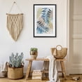 thumbnail image 3 of Stupell Industries Bohemian Palm Fronds in Pastel Haze Black Framed Print Under Glass, 17 x 23, by Nan, 3 of 8
