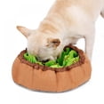 thumbnail image 2 of Pet Felt Cloth Leak Food Anti Choking Bowl Mat Dogs Snuffle Bowl Slowing Feeding Mat, 2 of 7