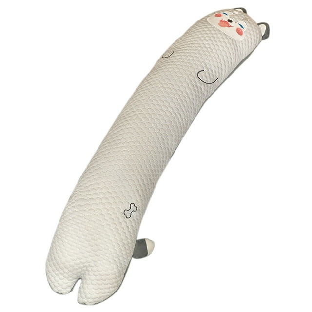 Long Pillow for Sleeping, Body Pillow with Removable Cover for Full Body Support, Backrest and Leg Rest Pillow for Bed and Sofa