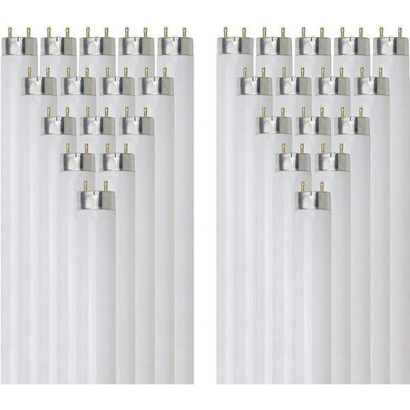Diodesy- Pack of 30 F28T8/SP850 Fluorescent Tube Light Bulb, T8 Linear Fluorescent Lamp, 28 Watt, 5000K Bright White, Medium G13 Bi-Pin Base Lamp, High Performance Straight Tube