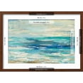 thumbnail image 5 of Art.com Shimmering Sea Art Print by Silvia Vassileva, Brown Frame Wall Art, 23" x 17", 5 of 5