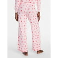 thumbnail image 4 of Joyspun Women's Cozy Lounge Collection Hacci Knit Sleep Pants, 29” Inseam, Sizes XS to 3X, 4 of 6