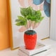 thumbnail image 3 of Florero en apariencia de fresa Centro de moderno Accesorios para fotografía Arreglo de flores Maceta para escritorio Chimenea Decoración de L BLESIY jarrones, 3 of 7