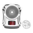 thumbnail image 2 of Electric Compact Digital Display Beard Trimmer for Men Barber Car Use White, 2 of 9