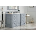 thumbnail image 7 of James Martin Furniture 825-V60S-BW-3OGLB 60 in. De Soto Bright White Single Bathroom Vanity with 3 cm Galala Beige Top & Oval Sink, 7 of 7