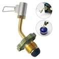 thumbnail image 2 of Adaptador de recarga de estufa de gas Zulema Conector Adaptador de propano para acampar senderismo moch, 2 of 8